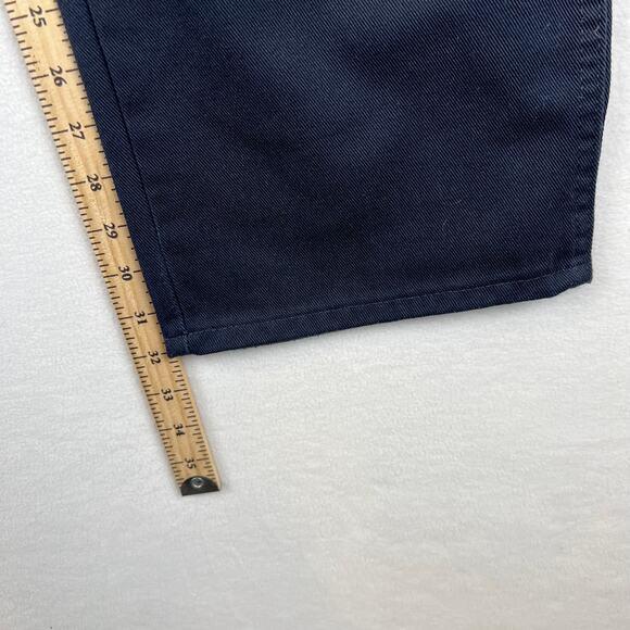 Dickies Pants Mens 36x32 Carpenter Utility‎ Workwear Navy Blue Painter - Picture 8 of 9